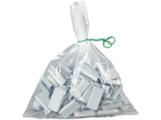 Geplastificeerde snelbinder groen 1,6 mm x 300 mm 1000 Stuks - 2