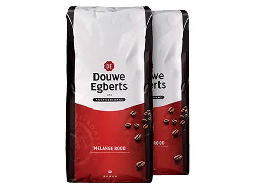 Koffie Douwe Egberts bonen Melange Rood 3kg