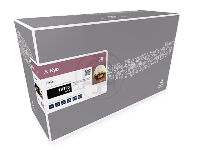 AS11350 Astar Kyocera TK350 FS toner zwart rebuilt 15.000pagina's chip