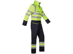 Combinaison d'hiver Sioen 7253 Carret jaune fluo/bleu marine Taille M