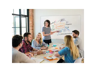 Whiteboard Nobo Impression Pro 90x120cm staal - 8