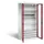 acculaadkast 1950x930x500mm 5stekkerdozen 230V cil.-slot front RAL3003