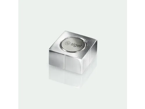 Magneten Sigel voor glasbord set 4stuks zilverkleurig C10 20x10x20mm