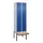 locker met bank,HxBxD 2120x600x815mm,2vak,vak B 300mm,cil.-slot