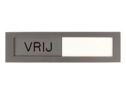 Infobord Deurbordje Vrij-bezet 150x40mm