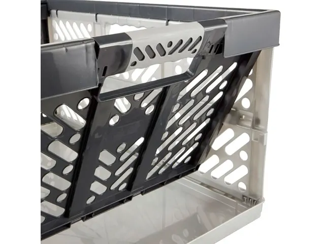 Vouwkrat 45 Liter Grijs