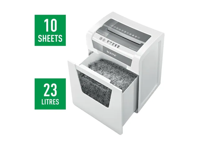 Papiervernietiger Leitz IQ Office P-5 snippers 2x15mm