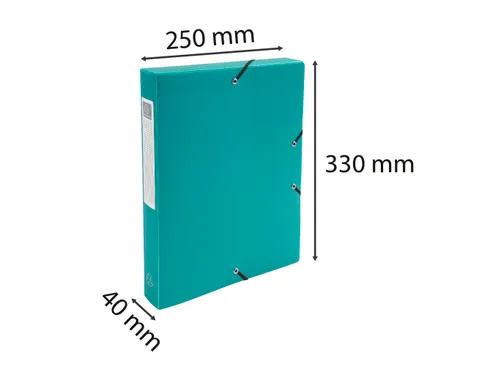Klasseerdoos OPAK PP rug 40mm grauen