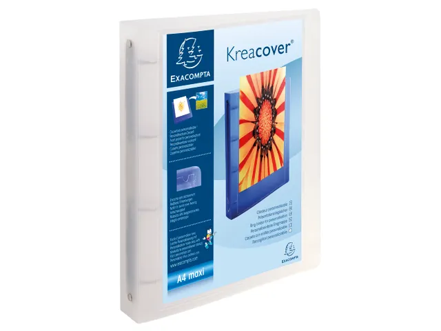 Exacompta Personaliseerbare Ringmap Kreacover A4+ Pp 4r Assorti