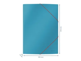 Elastomap Leitz Cosy A4 3-kleps blauw - 3