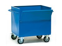 Bakwagens Met Wanden Van Staalplaat 2843 600kg 1200x800mm Ral5007