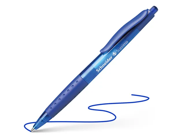 Stylo bille Schneider Suprimo Medium bleu