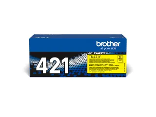 Tonercartridge Brother TN-421Y geel - 1
