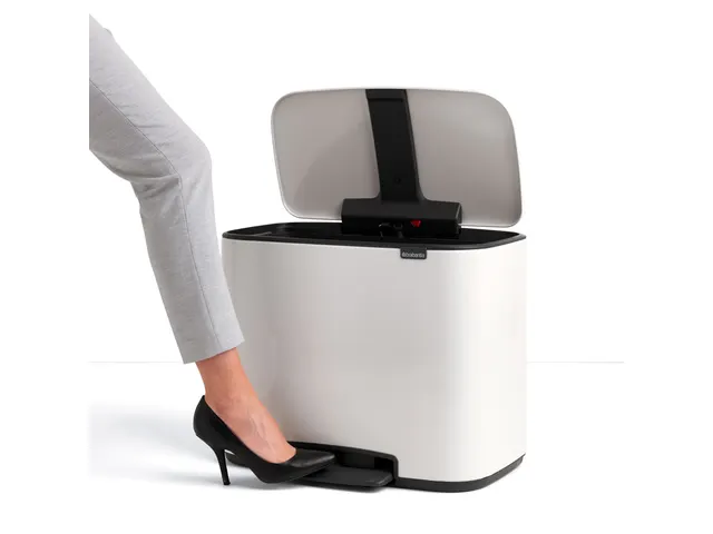 Bo Pedaalemmer 3x11 Liter Wit