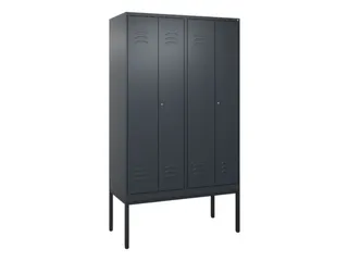 locker voor scheiding van kleding,HxBxD 2120x1200x500mm,4vak - 1
