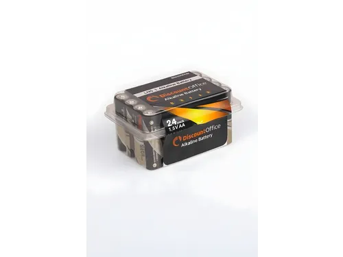 DiscountOffice Batterij AA Pak van 24 stuks