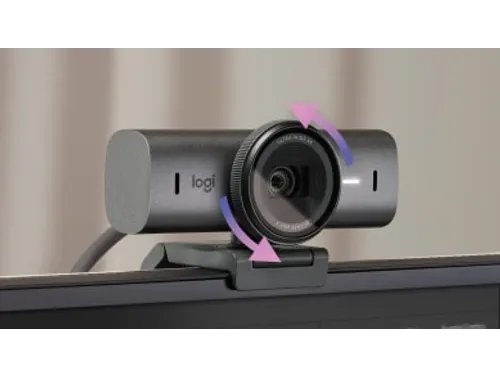 Logitech Mx Brio Uhd 4K Streaming Webcam Usb Wired Graphite