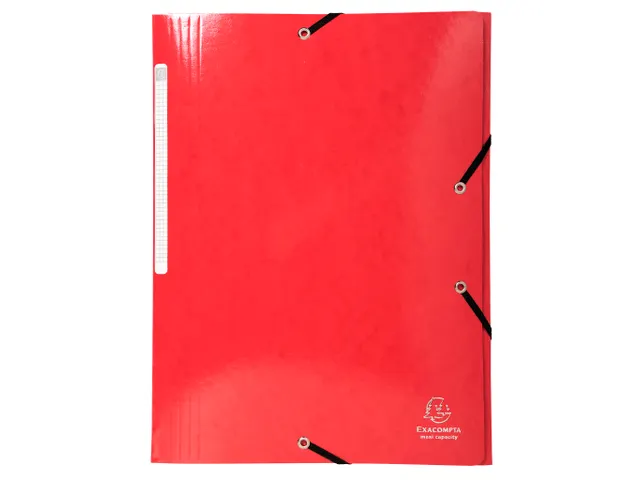 Elastomap Met 3 Kleppen In Gelamineerd Glanskarton A4 Assorti