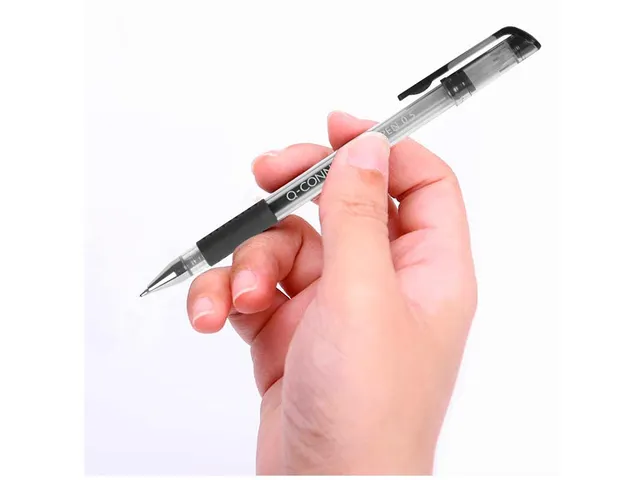 Gelpen Zwart Medium Punt