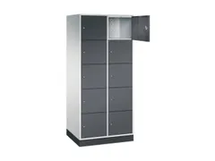 grootvolume-lockersysteem,RAL 7035/RAL 7021,HxBxD 1950x820x600mm