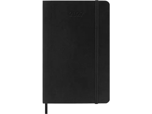 Agenda 2027 Moleskine 12M Planner Weekly 7dag/1pagina pocket sc zwart