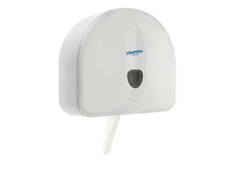 Toiletpapierdispenser Cleaninq jumbo groot wit