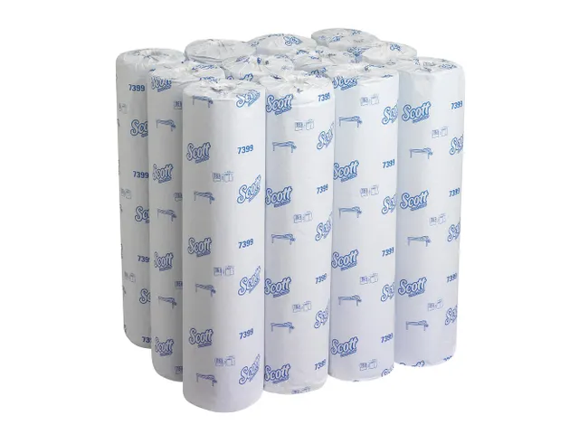 Scott 7399 EXTRA onderzoekbankrol 2-laags blauw doos a 12 Rol