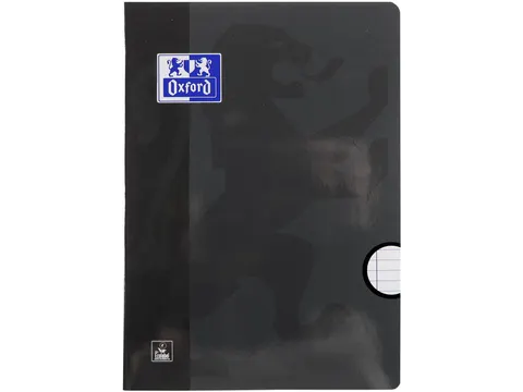 Schrift Oxford school A4 lijn 72blz zwart