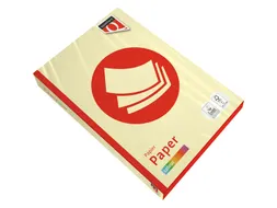 Kopieerpapier Quantore Colour A3 120 Gram Kanariegeel 250vel