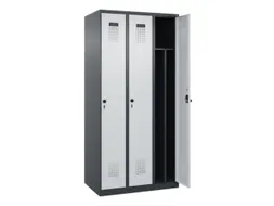 locker voor scheiding van kleding,HxBxD 1850x900x500mm,3vak