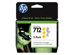 HP 712 3ED79A geel multipack 3 stuks