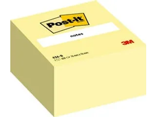 Memoblok 3M Post-it 636 76x76mm kubus geel - 1