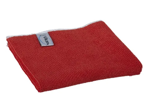 Vikan ErgoClean 691134 BASIC microvezeldoek rood 32x32cm