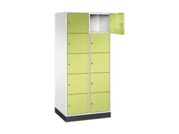 grootvolume-lockersysteem,HxBxD 1950x820x600mm,2x5vakken,cil.-slot