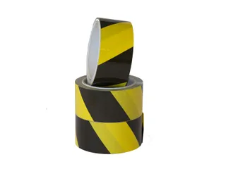 Vloermarkeringstape IEZZY 50mmx33m zwart/geel - 2