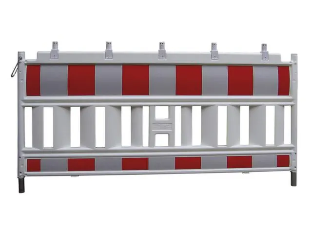 Euro2-afzethek,HxL 1000x2000mm,kunststof,wit/rood
