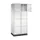 grootvolume-lockersysteem,RAL 7035,HxBxD 1950x820x500mm,2x4vakken