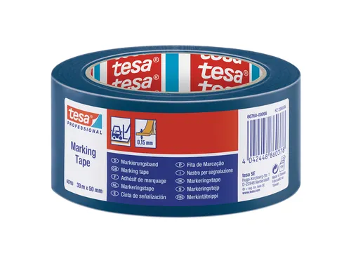 Markeringstape tesa Professional 60760 PV1 50mmx33m blauw