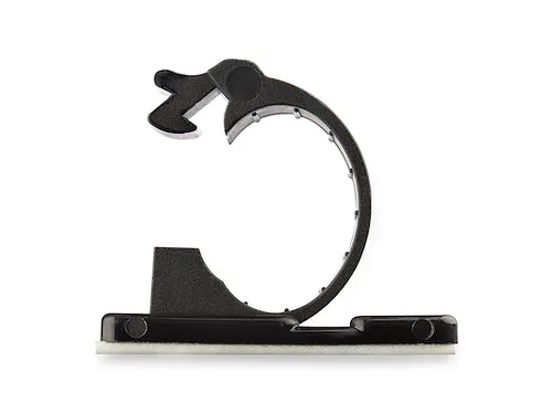 Zelfklevende Kabelmanagement Clips 12mm zwart 100 stuks