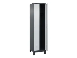 locker,HxBxD 1950x500x500mm,2vak,vak B 250mm,cil.-slot,voeten - 2