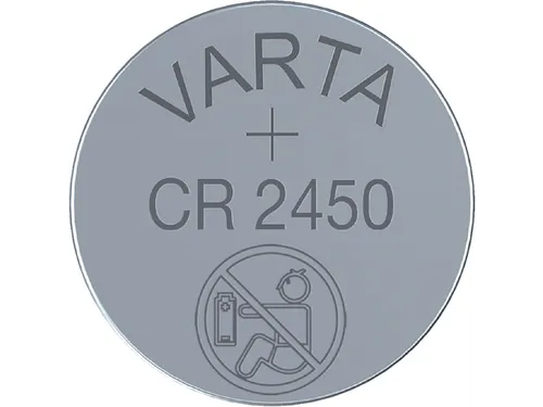 Batterij Varta knoopcel CR2450 lithium blister à 2 stuks