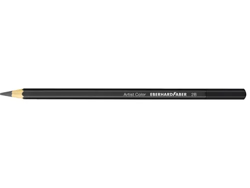 Potlood Eberhard Faber 2B gelakt 17,5cm