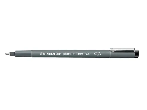 Fineliner Staedtler Pigment 308 zwart 0.5mm