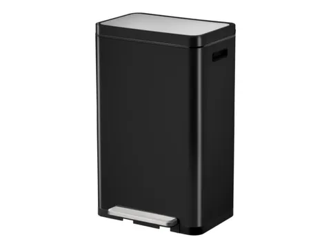 RVS pedaalemmer,30l,HxBxD 637x362x297mm,binnenbak kunststof