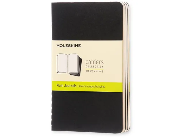 Schrift Moleskine Blanco Pocket Zwart 90x140mm