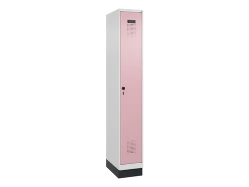 locker,HxBxD 1950x300x500mm,1vak,vak B 300mm,draaigrendel,sokkel