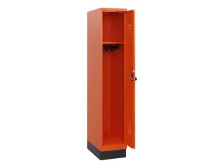 schoollocker,HxBxD 1630x300x500mm,1vak,vak B 300mm,draaigrendel,sokkel - 1