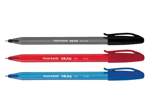 Balpen Paper Mate Inkjoy 100 medium blauw