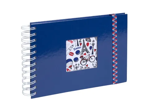 Fotoalbum 50 Pagina's 32x22cm French'Class Blauw