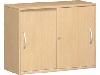 Schuifdeurkast 770x1000x430mm Romp Beuken Decor Front Beuken - 1